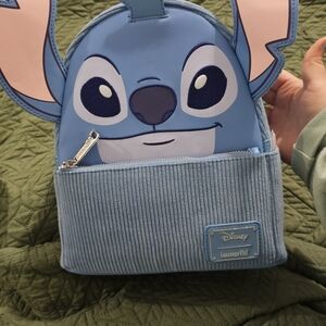 Loungefly Blue Stitch Kids Mini Backpack